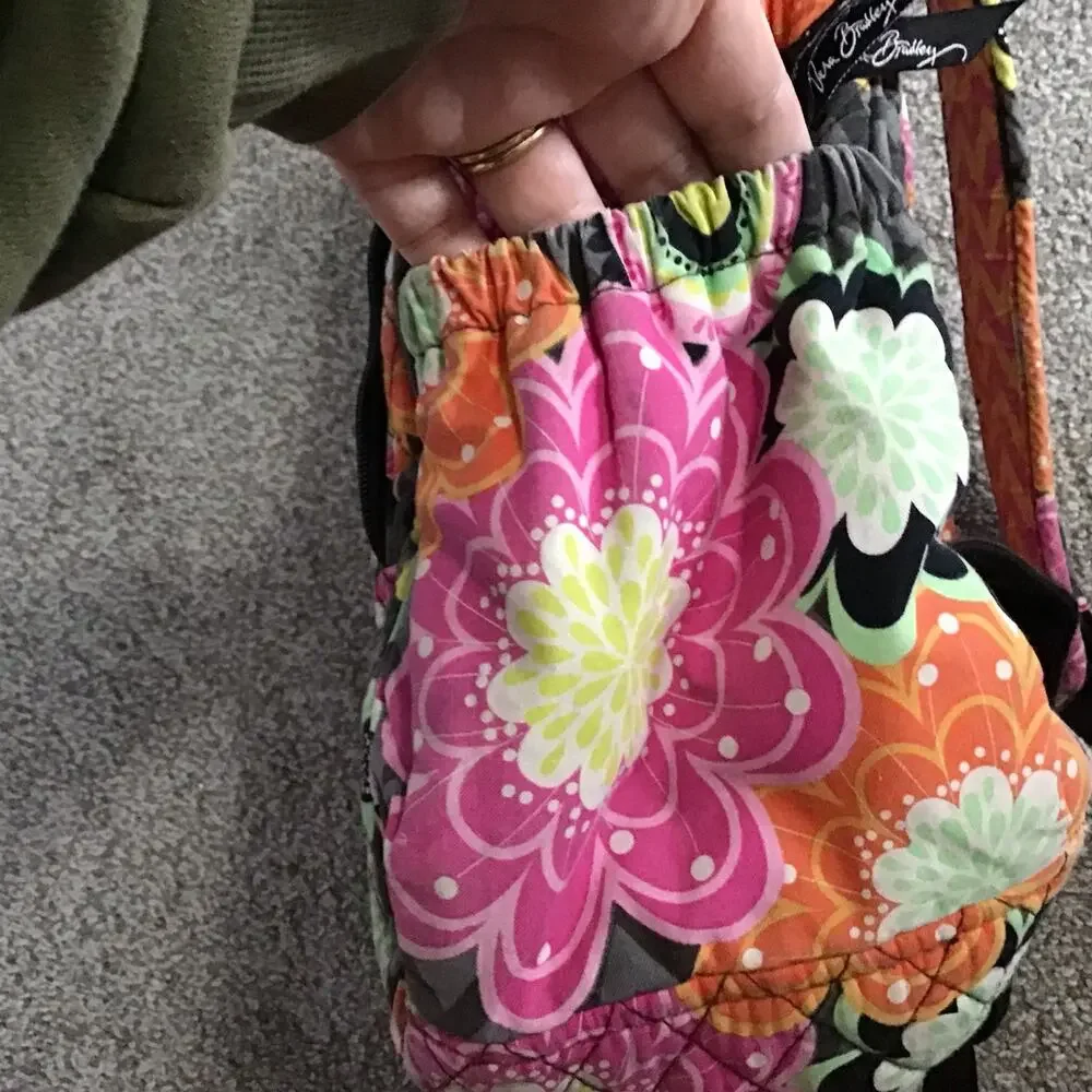 Vera Bradley Chevron Floral Paisley Print BackPack